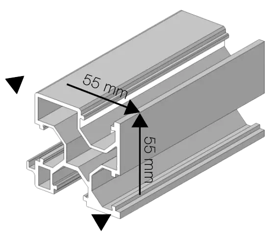 Robustes Schienensystem 